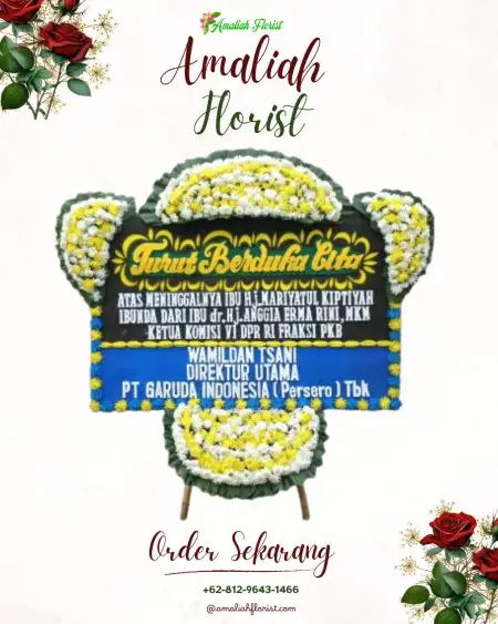 Papan Bunga Duka Kebayoran Baru